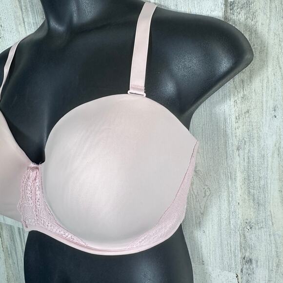 Cacique 40G Pink Boost Strapless Bra MSRP $58 Multiway Convertible - Picture 5 of 8